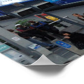 Poster Gare de Lyon. Paris, France (Coin)