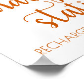 Poster Gare de Simple Fall Charging | L'Évent de Burnt (Coin)