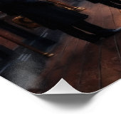 Poster Gare de Steampunk (Coin)