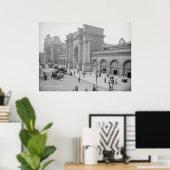 Poster Gare du Nord (Bureau à domicile)