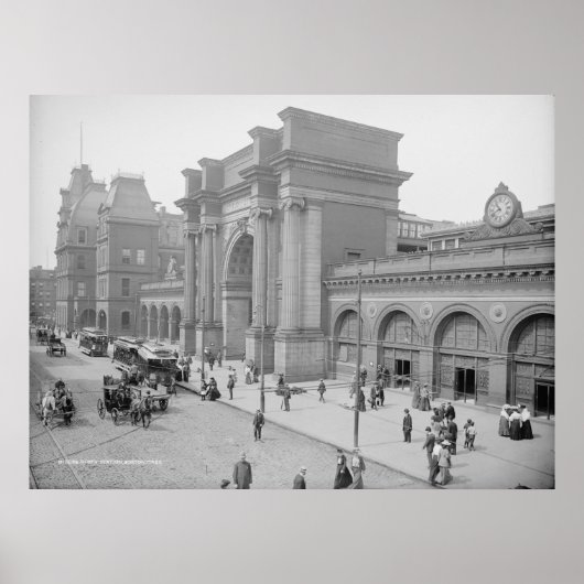 Poster Gare du Nord (Devant)