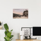 Poster Gare du Pacifique Sud (Bureau à domicile)