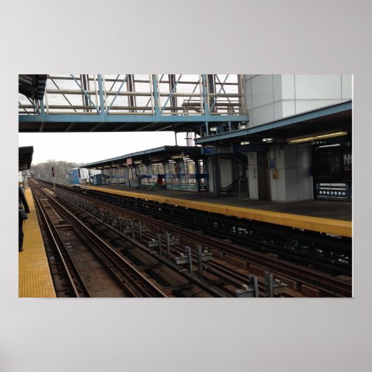 Poster Gare El de Philadelphie (Devant)