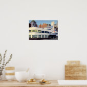 Poster Gare routière de Cincinnati Ohio Greyhound (Cuisine)