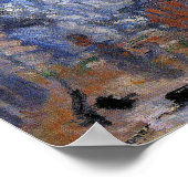 Poster Gare Saint Lazare de Claude Monet (Coin)