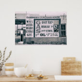 POSTER GARE WACO 1939 (Cuisine)
