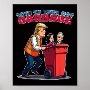Poster Garge Drôle Pour Trump Mega Et Mgga 2024