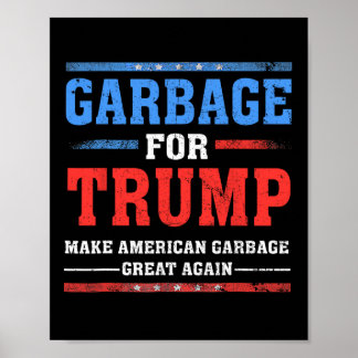 Poster Garge pour Trump Faire à nouveau grande la Garge a