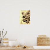 POSTER GARGOYLE (Cuisine)
