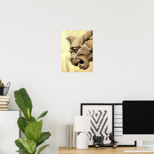 POSTER GARGOYLE (Bureau à domicile)