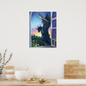 Poster Gargoyle Guardian Imaginaire Art (Cuisine)