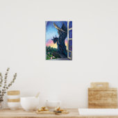 Poster Gargoyle Guardian Imaginaire Art (Cuisine)
