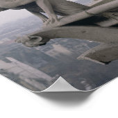 Poster Gargoyles sur la balustrade de la Grande (Coin)