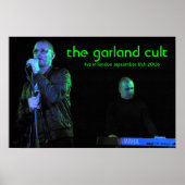 Poster Garland Cult>live (Devant)