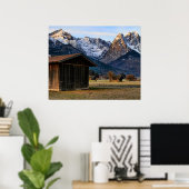 Poster Garmisch Zugspitzeland (Bureau à domicile)