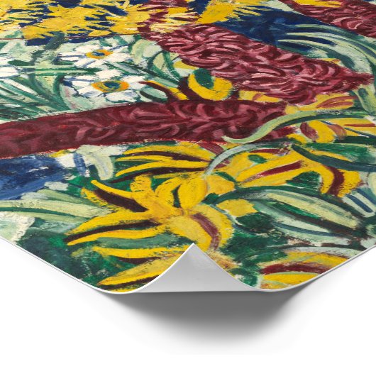 Poster Gartenblumen | August Babberger (Coin)