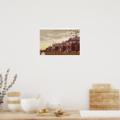 Poster Gary, Indiana Jackson Street 1915 (Cuisine)