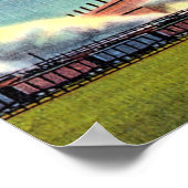 Poster Gary, Indiana Steel Mills 1930 (Coin)