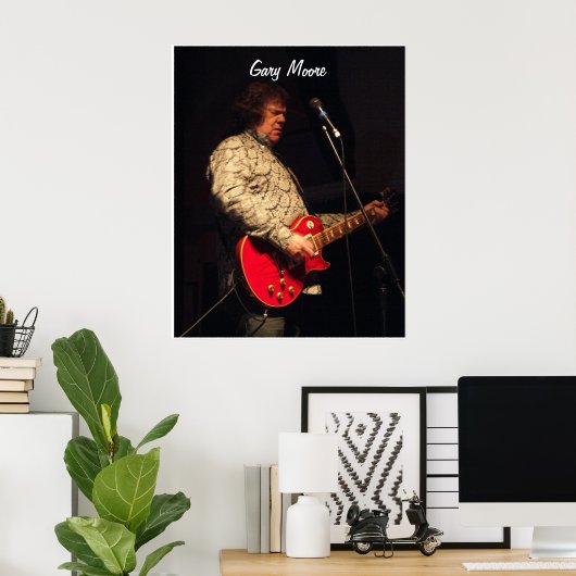 Poster Gary Moore (Bureau à domicile)