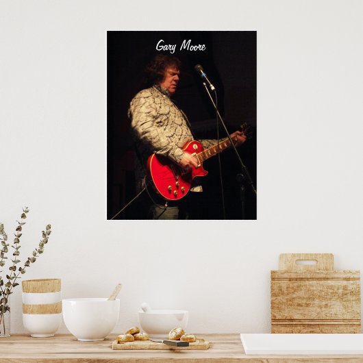Poster Gary Moore (Cuisine)