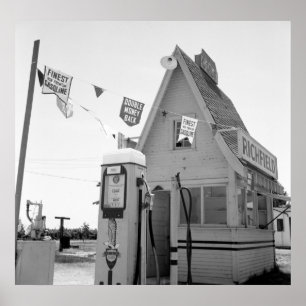 Poster Gas Station: 1939