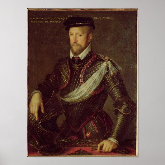 Poster Gaspard II de l'amiral de Coligny (Devant)