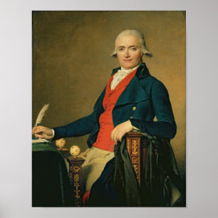 Poster Gaspard Meyer ou l'homme en manteau rouge