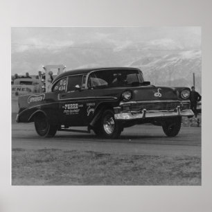 Poster gasser chevy de l'image 57 vintages