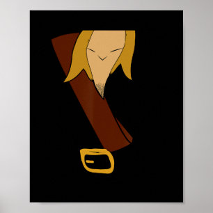Poster Gaston Halloween Costume amusant