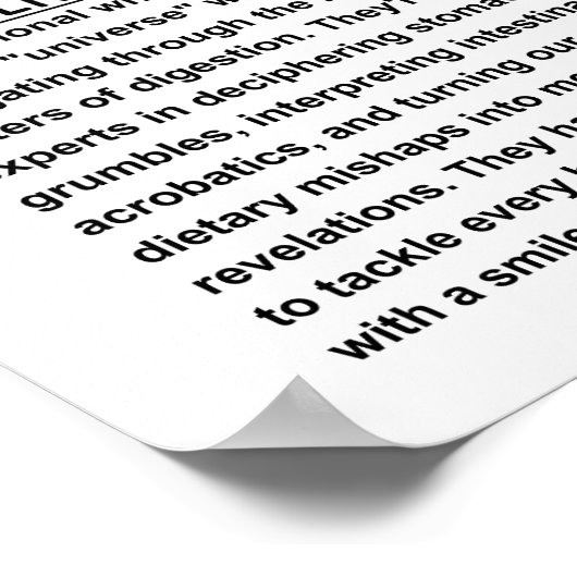 Poster Gastroentérologue (Coin)