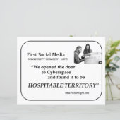 Poster - gastvrij gebied (Staand voorkant)