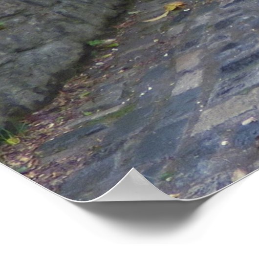 Poster Gate architecture ville scène (Coin)