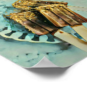 Poster Gâteau à la crème glacée (Coin)