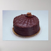 Poster Gâteau au chocolat (Devant)