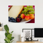 Poster Gâteau Au Fromage Aux Fruits (Bureau à domicile)
