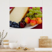 Poster Gâteau Au Fromage Aux Fruits (Cuisine)