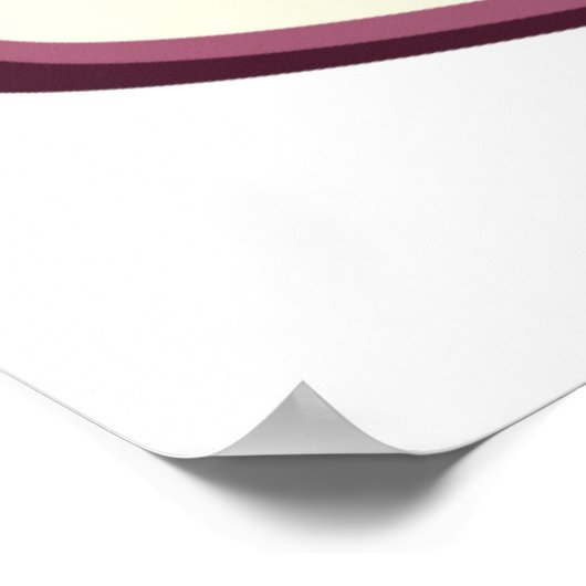 Poster Gâteau d'anniversaire (Coin)