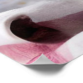 Poster Gâteau D'Anniversaire De Crème Chocolée Aux Fraise (Coin)