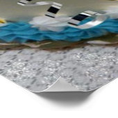 Poster Gâteau de fête d'anniversaire (Coin)