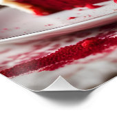 Poster Gâteau de velours rouge (Coin)