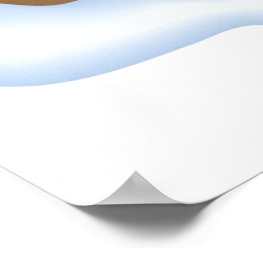 Poster Gâteau décoré (Coin)