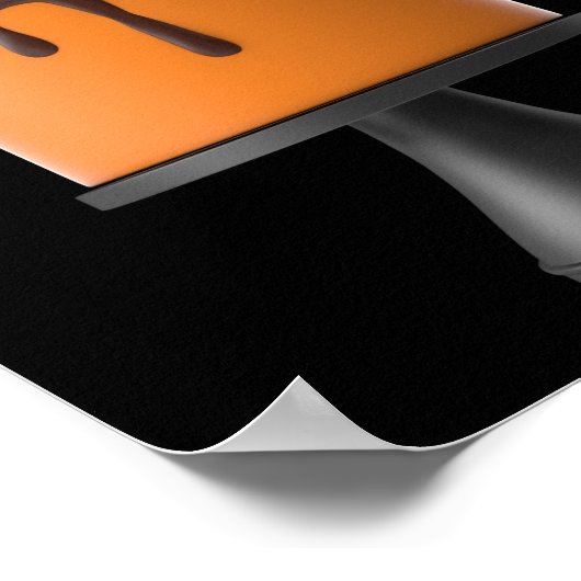 Poster Gâteau d'Halloween (Coin)