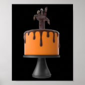 Poster Gâteau d'Halloween (Devant)