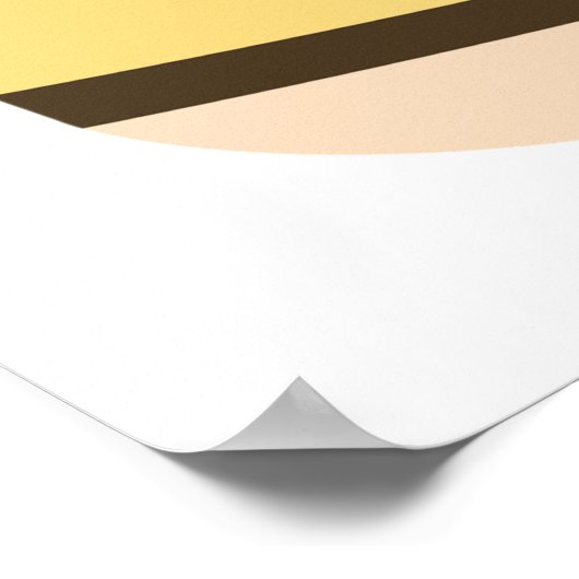 Poster Gâteau Et Fraise (Coin)