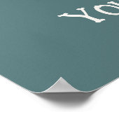 Poster Gâteau frais mignon ajouter du texte commercial  (Coin)