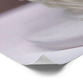 Poster Gâteau Mariage Blanc De Cinq Niveaux Avec Couple D (Coin)