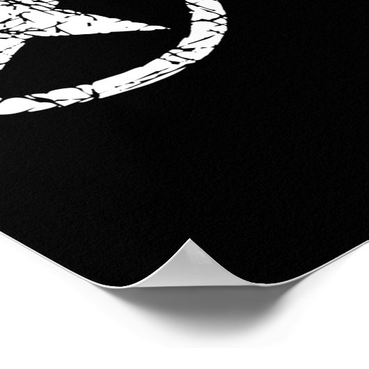 Poster gâteau punk (Coin)