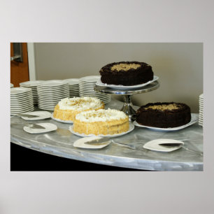 Poster Gâteaux assortis