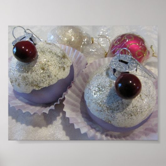 Poster Gâteaux de Noël décadents (Devant)