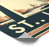 Poster Gateway Arch - St. Louis, Missouri (Coin)